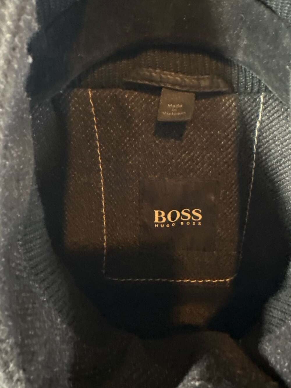 Hugo Boss Tabox Anthracite Gray Wool Blend Field Jacket - Picture 9 of 15